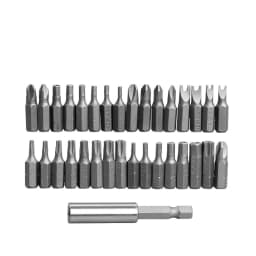 33Pcs With Magnetic Extension Bit Holder Torx Hex Star Spanner Woodworking Tools Bit Hex Star Spanner Electric Stand Tri Wing Screwdriver