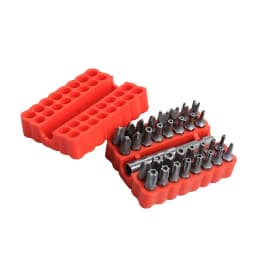 33Pcs With Magnetic Extension Bit Holder Torx Hex Star Spanner Woodworking Tools Bit Hex Star Spanner Electric Stand Tri Wing Screwdriver
