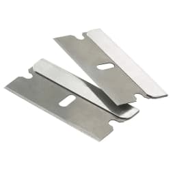 100 PCS Razor Blades Single Edge Extra Sharp Heat Treated Safety Knife Scrapers，Label cleaning razor glue remover, window glass cleaning scraper, car packaging sticker scraper