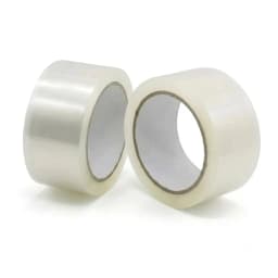 Strong Adhesive Clear Tape 9 Rolls 4.5cm Width 55 Yards Length Waterproof Transparent Packaging Roll