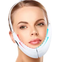 Cloud Prime Health Care V-Line Electric Face Massager Double Chin Eliminator Vibration Facial Vibration Massage Fat Reducer Lift Tools For Christmas And New Year Gifts