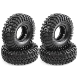 RED SPIDER 4Pcs 1.9 Inch RC Crawler Tires Soft Rubber Off‑Road Tyres Replacement for 1/10 RC Rock Crawler Axial SCX10 TRX4 D90 RC Car Upgrade Parts