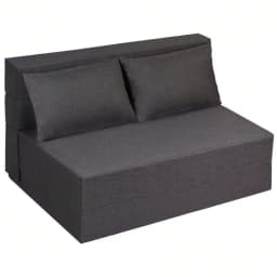 Sofa Bed With 2 Pillows, Loveseat Futon Sleeper Chair With Washable Cover, Convertible Futon Sofa Bed, Fold Out Couch For Livin