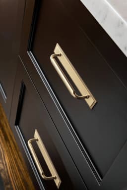 Goo-Ki 2 Pack Cabinet Pulls Handles with Back Plate Spacer, Antique Brass Zinc Alloy Kitchen Hardware for Bar Drawer