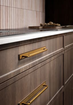 Goo-Ki 2 Pack Cabinet Pulls Handles with Back Plate Spacer, Antique Brass Zinc Alloy Kitchen Hardware for Bar Drawer