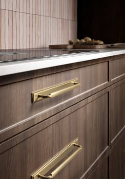 Goo-Ki 2 Pack Cabinet Pulls Handles with Back Plate Spacer, Antique Brass Zinc Alloy Kitchen Hardware for Bar Drawer