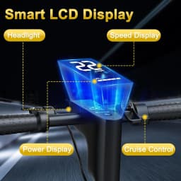 2026 New 10" Adult Electric Scooter 500W Brushless Motor 22Mph Max Speed 28Miles Max Range Double Suspension & Dual Braking Waterproof Smart App Control for Commuting