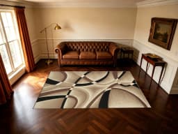 Modern Abstract Geometric Pattern Carpet Non-Slip Floor Mat Living Room Bedroom Home Decoration Carpet