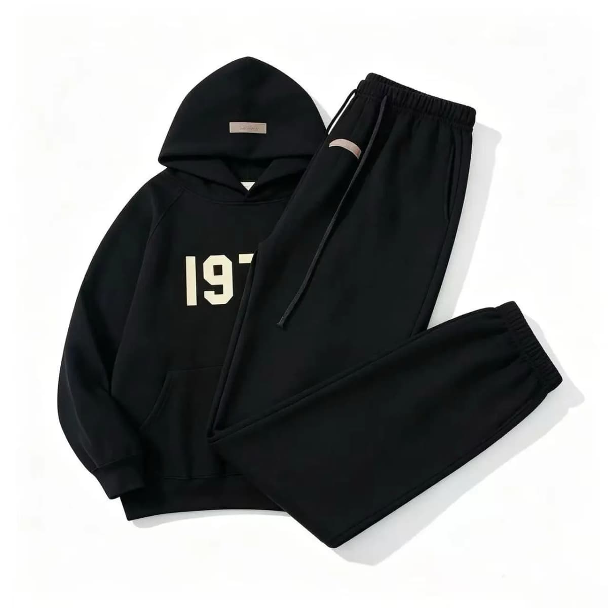 Casual sport shirt hooded sweatshirt casual pants set, high-quality pullover sport pants set, Y2K hip-hop style, fashionable and versatile, loose fit design