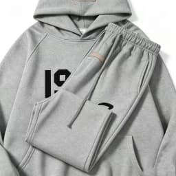 Casual sport shirt hooded sweatshirt casual pants set, high-quality pullover sport pants set, Y2K hip-hop style, fashionable and versatile, loose fit design