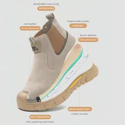Wear Resistant Durable Steel Toe Work Shoes for Men Women Impact Resistant Steel Toe Cap Lightweight Comfortable Industrial Safety Sneakers All Seasons Construction Footwear Full Sizes Available Perfect Father’s Day Gift for Hard Workers