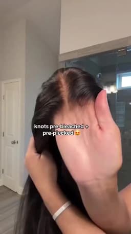 Brazilian Hair Straight 7x6 Lace Closure Glueless Wig 7x6 Glueless Wig Human Hair Ready To Wear Pre Cut Wig