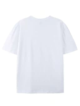 Unisex Beach Ocean‑Lovers Casual Tops 1Pc Crew Neck Short‑Sleeve White Vintage Retro Underwater Sea Creature Orca Dolphin Manta Ray Graphic Print Tees