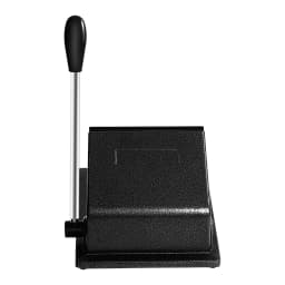 2.74in Punch Die Cutter, 8.3x7in Stable Base, Long Lever Handle 10.8in, Built-in Limit Port Anti-Overpressure, for Badge Medal Making, Paper Photo Cardboard Cutting