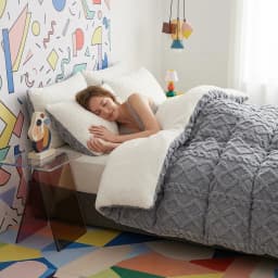 100 Percent Microfiber Fill Fluffy Blanket Light Beige Premium Thick Comforter for Bedroom and Hotel.