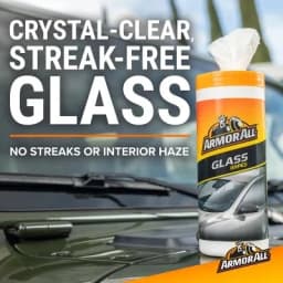 Armor All 30Ct Automotive Glass Cleaner Wipes