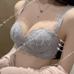 Women's Wireless Push Up Bra for Small Breasts Side Support Anti Sagging Embossed Seamless Underwear Flat Chest Collection