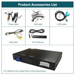 Wireless CarPlay for Lexus RX 2016-2019, with Android Auto Mirror Link AirPlay Car Play Functions