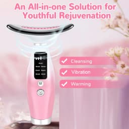 Cloud Prime Face Neck Massager Household Lifting And Firming Facial Electric Introduction Lifting And Firming Beauty Massage Face Care Tools For Christmas And New Year Gifts