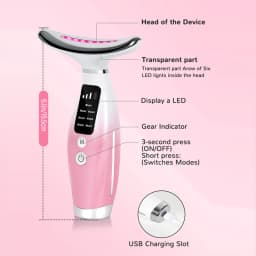 Cloud Prime Face Neck Massager Household Lifting And Firming Facial Electric Introduction Lifting And Firming Beauty Massage Face Care Tools For Christmas And New Year Gifts