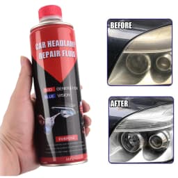 3PCS Headlight Restoration Liquid Car Headlight Revitalizer Cleaner Headlight Repair Fluid Polymer Liquid For Headlights