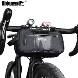 Rhinowalk Handlebar Bag Waterproof Bicycle Bags Frame Pannier Bag Multifunction Portable Shoulder Bag Bike Accessorie