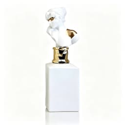 Women Luxury Sculpture Goddess Bust Perfume Eau De Parfum 100ml, White Gold Art Decor Bottle, Long‑Lasting Middle Eastern Scent For Daily Wear & Gifting