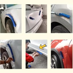 Paintless Dent Repair Tool Kit Car Dent Puller Set Auto Body Dent Removal Tools with Pulling Tabs for Car Body Hail Damage Repair