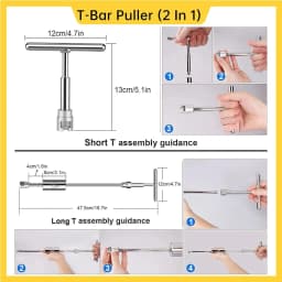 Paintless Dent Repair Tool Kit Car Dent Puller Set Auto Body Dent Removal Tools with Pulling Tabs for Car Body Hail Damage Repair