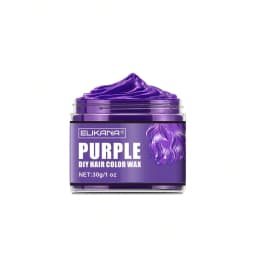 120g Hair Color Wax Temporary Hair Dye Wax Washable Hair Coloring Styling Pomade Cream for Men Women Unisex DIY Hairstyle Party Cosplay Strong Hold Easy Wash Out Hair Color Wax