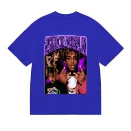 Juice WRLD Vintage Bootleg Graphic T-Shirt Unisex Hip Hop Streetwear Oversized Cotton Short Sleeve Tee