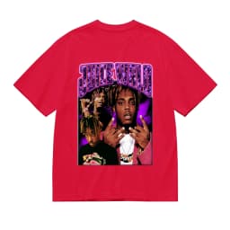Juice WRLD Vintage Bootleg Graphic T-Shirt Unisex Hip Hop Streetwear Oversized Cotton Short Sleeve Tee