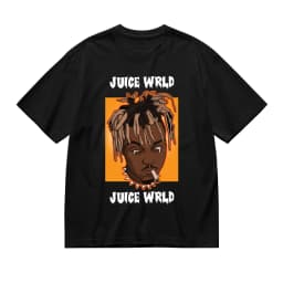 Juice WRLD Vintage Bootleg Graphic T-Shirt Unisex Hip Hop Streetwear Oversized Cotton Short Sleeve Tee