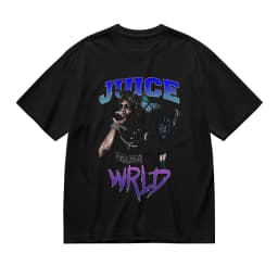 Juice WRLD Vintage Bootleg Graphic T-Shirt Unisex Hip Hop Streetwear Oversized Cotton Short Sleeve Tee