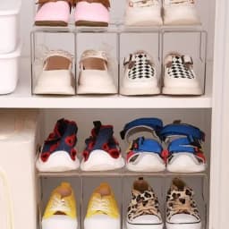 Multi-function Acrylic Book Magazine Bookshelf Storage | Clear Shoe Organizer 4 Sections Bag Closet Shelf | Handbag Storage Organizer Holder