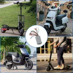 36V 500W Brushless Electric Motor Speed Square Wave Controller(2-Mode) Replacement for Electric Bicycle Scooter