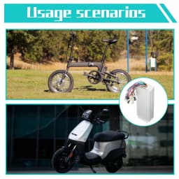 36V 500W Brushless Electric Motor Speed Square Wave Controller(2-Mode) Replacement for Electric Bicycle Scooter