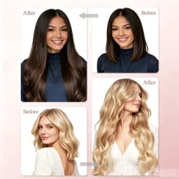 High Quality Micro Loop Human Hair Extensions Straight Silky Smooth 12 Inch To 20 Inch 30G Glossy Micro Link Hair For Daily Beauty Styling