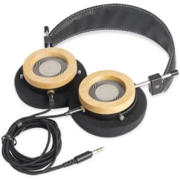 OKCSC WTD-3 Open Back HiFi Headphones Maple Wooden Shell 40mm Driver Unit Stereo Wired 3.5mm Jack Detachable Cable Vintage Style Over Ear Headphones for Music Audiophile Home Studio Listening