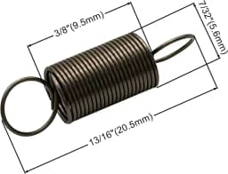 790849 699056 Air Vane Spring Governor Spring Replacement kit (2 pack) Compatible with Briggs & Stratton Engines Cub Cadet MTD Toro Craftsman Troy Bilt Lawn Mowers