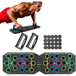 Solid Push Up Board Multi Functional Stands System Home Gym Chest Muscle Exercise for Men Women