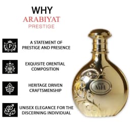 Nyla Vani‑Elle Arabiyat Prestige Eau De Parfum 80ML Dubai Arabian Perfume For Women Sweet Vanilla Scent Long Lasting Fragrance Spray
