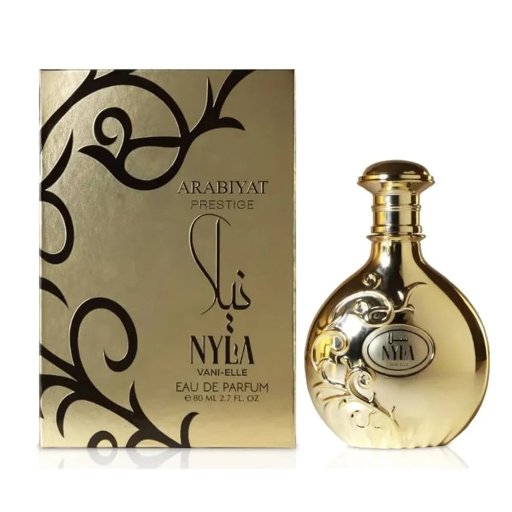 Nyla Vani‑Elle Arabiyat Prestige Eau De Parfum 80ML Dubai Arabian Perfume For Women Sweet Vanilla Scent Long Lasting Fragrance Spray