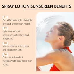 EELHOE Vitamin E Sunscreen Spray 100ml Long-lasting Deep Moisturizing Anti-UV Skin Protector Anti Oxidant Face Body Skin Care