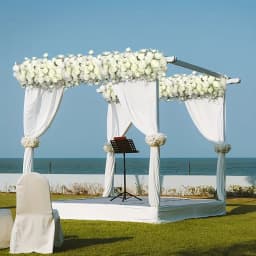 Rose And Hydrangea Artificial Flower Arrangement - Long Strip for Wedding, Engagement, Home Decor, Outdoor Garden Display, No Container Included, Bouquet Accessories
