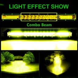 Slim LED light Bar 22Inch Flood Combo Beam Off Road 12V Work Light For Truck ATV SUV Boat Driving Light LED Work Light