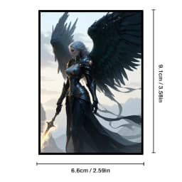 66X91mm 120PCS Matte Anime Card Sleeves Standard Size for MTG/PTCG/PKM TCG Game Trading Card Protector