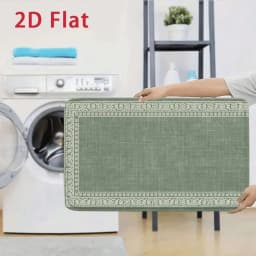 3-Piece Non-Slip Bathroom Mat, Suitable For Toilet And Sink Areas, Plush Flannel Soft Absorbent, With Non-Slip Backing, Machine Washable Thickened Floor Mat, Suitable For Showers, Bathtubs, Sinks - A Comfortable Decorative Carpet Essential For Modern Home