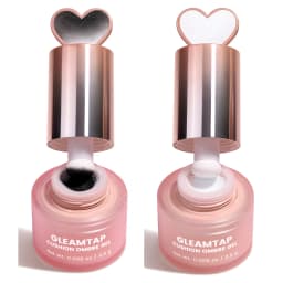YOKEFELLOW GleamTap Cushion Ombre Painting Gel with Sponges - White Highly Pigmented No Wipe Gradient Patting Gel Polish for Ombre, Aura and Blend Nail Art ( GT612 )