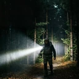 LED Rechargeable Flashlight, Super Bright High Lumen Zoomable Tactical Flashlight with COB Tail Light, Type‑C Fast Charging, Power Display, USB‑A Output Power Bank Function, Waterproof Handheld Torch for Camping Hiking Emergency Outdoor